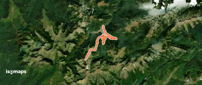 Lac Gura Apei - Refugiul Gugu (Branu) - Vf. Gugu