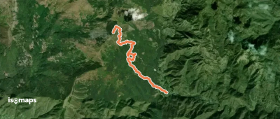 Santa Maria Mezzano - Campeggi - La Rocchetta (Alta Via dei Monti Liguri)