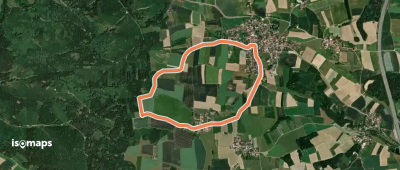 Paunzhausener Wege (6 / orange-kurz)