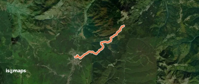 Predeal - Tunelul Mare - deasupra Poienii Stânei din Pietricica