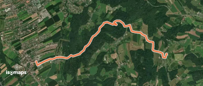 Weg zum Haus der Stille