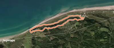 Svinkløv Hjertesti, Rød rute