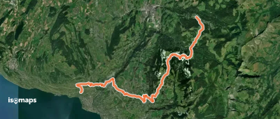 Chemin panorama alpin