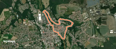 Städtischer Wanderweg