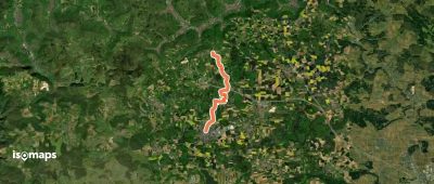 Innerer Zugangsweg des SAV (gelbes Dreieck)