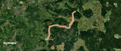 Nebenlinie: Rosenstein Wegspinne - Degenfeld