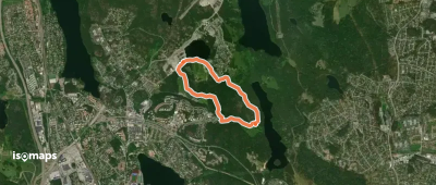 Rösjöspåret (gul/vit 4,3 km)