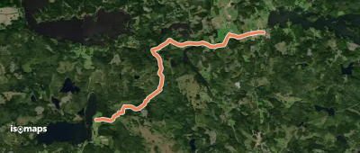 Östgötaleden: Regna-Älgsjön