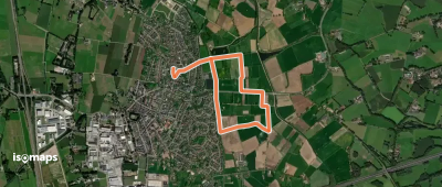 WNW Twente - Enter - rode route