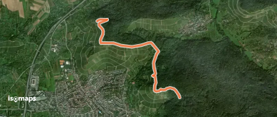 Gundelbach Beinsteiner Wald - Hörnleskopf - Hanweiler Sattel - Korber Kopf