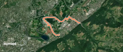 Domène à Murianette, par les rives de l'Isère