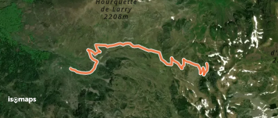 Sentier du Refuge au Col de Larry PNP