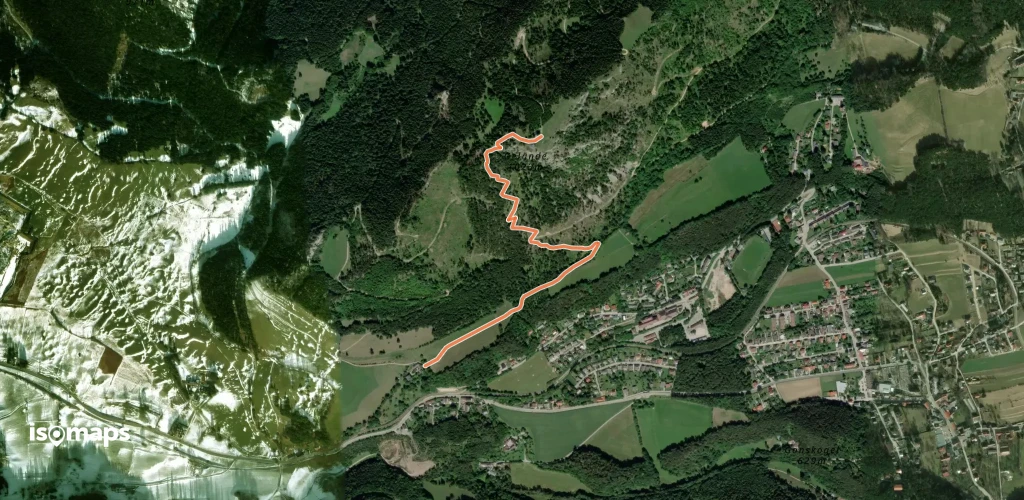 Grünbacher Sattel - Kremersteig - Geländehütte