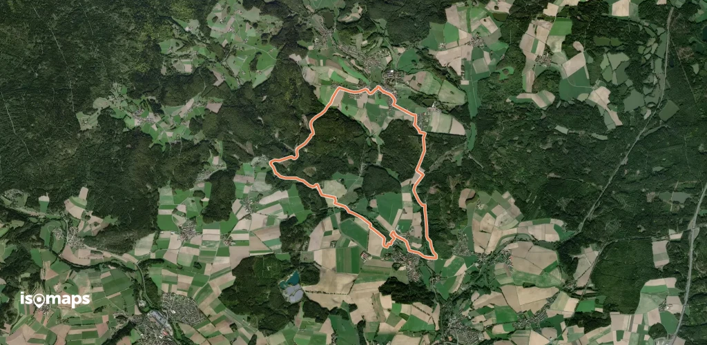 Friedenfels Rundwanderweg grün